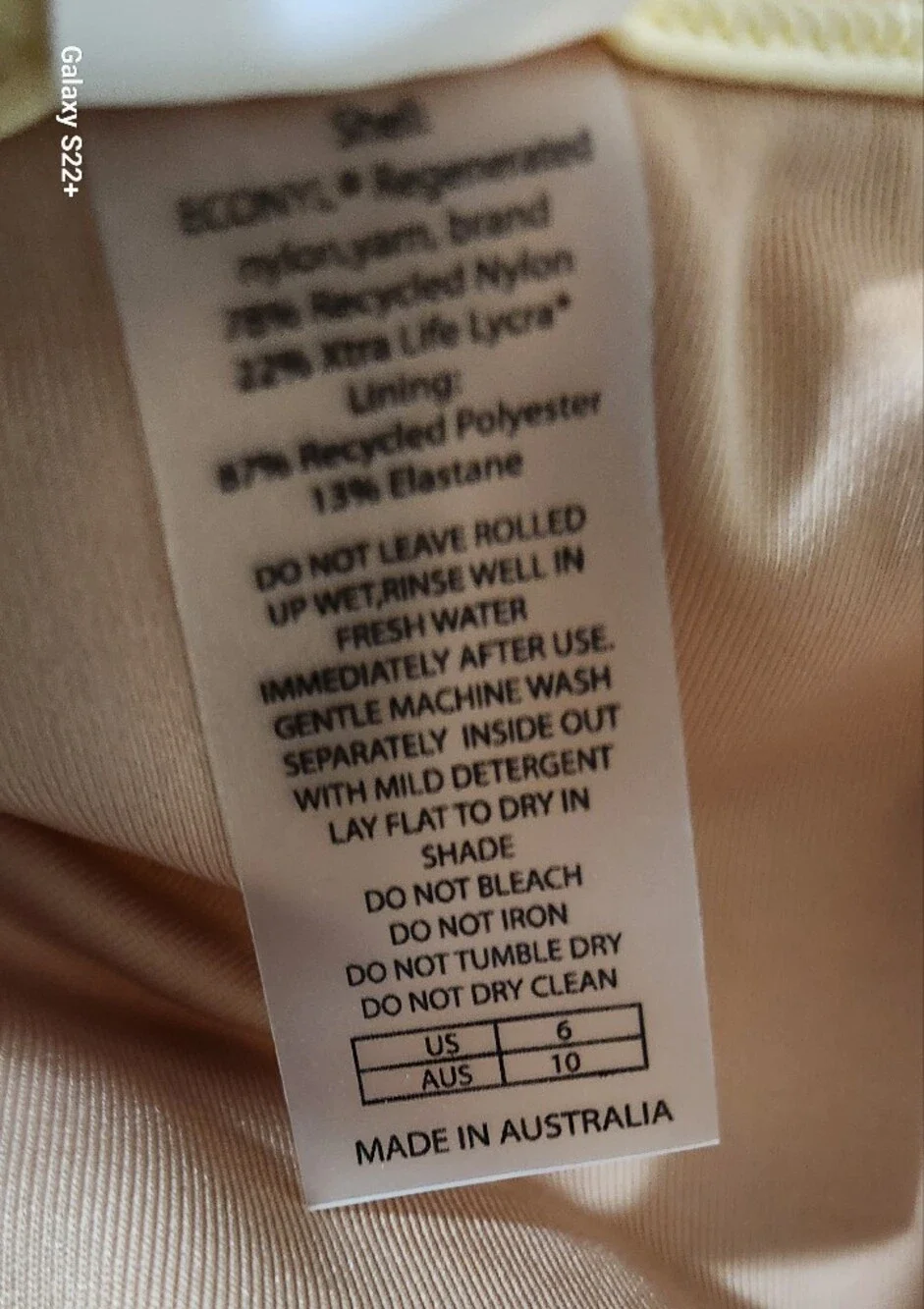 Beige Drawstring Side One-Piece‎ Swimsuit